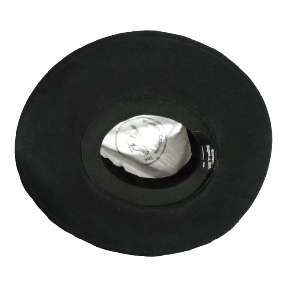 Western Express Youth Kid Cowboy Hat Black with Braided Band Faux Felt - Picture 10 of 11